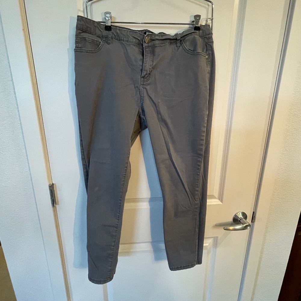 Skinny and Stretchy Grey Pants